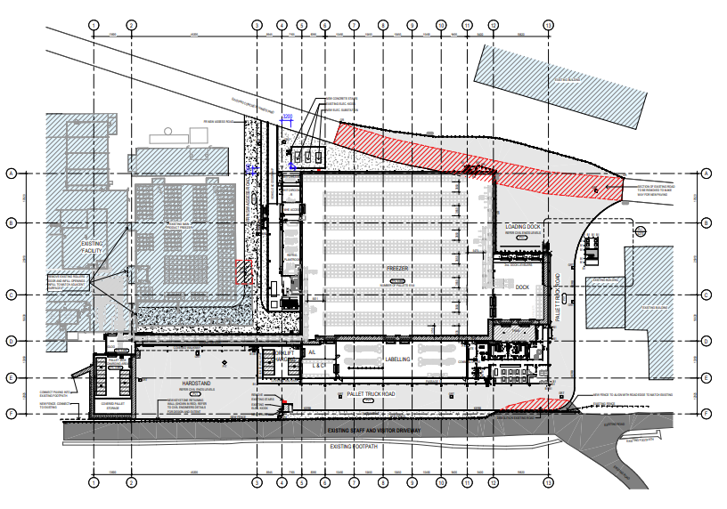 Baiader Beresfield Construction Site Plan