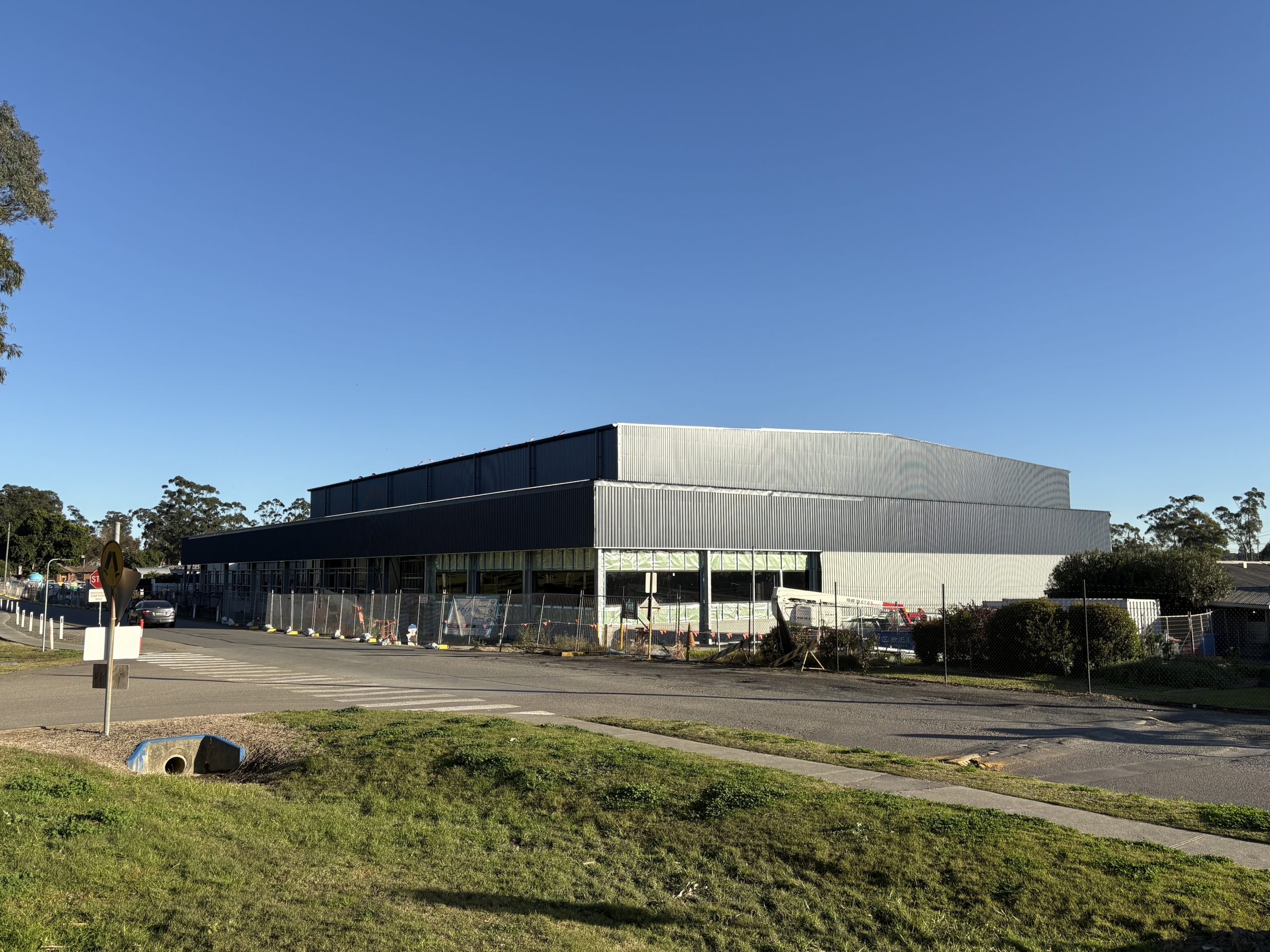 Baiader Beresfield Commercial Construction_External