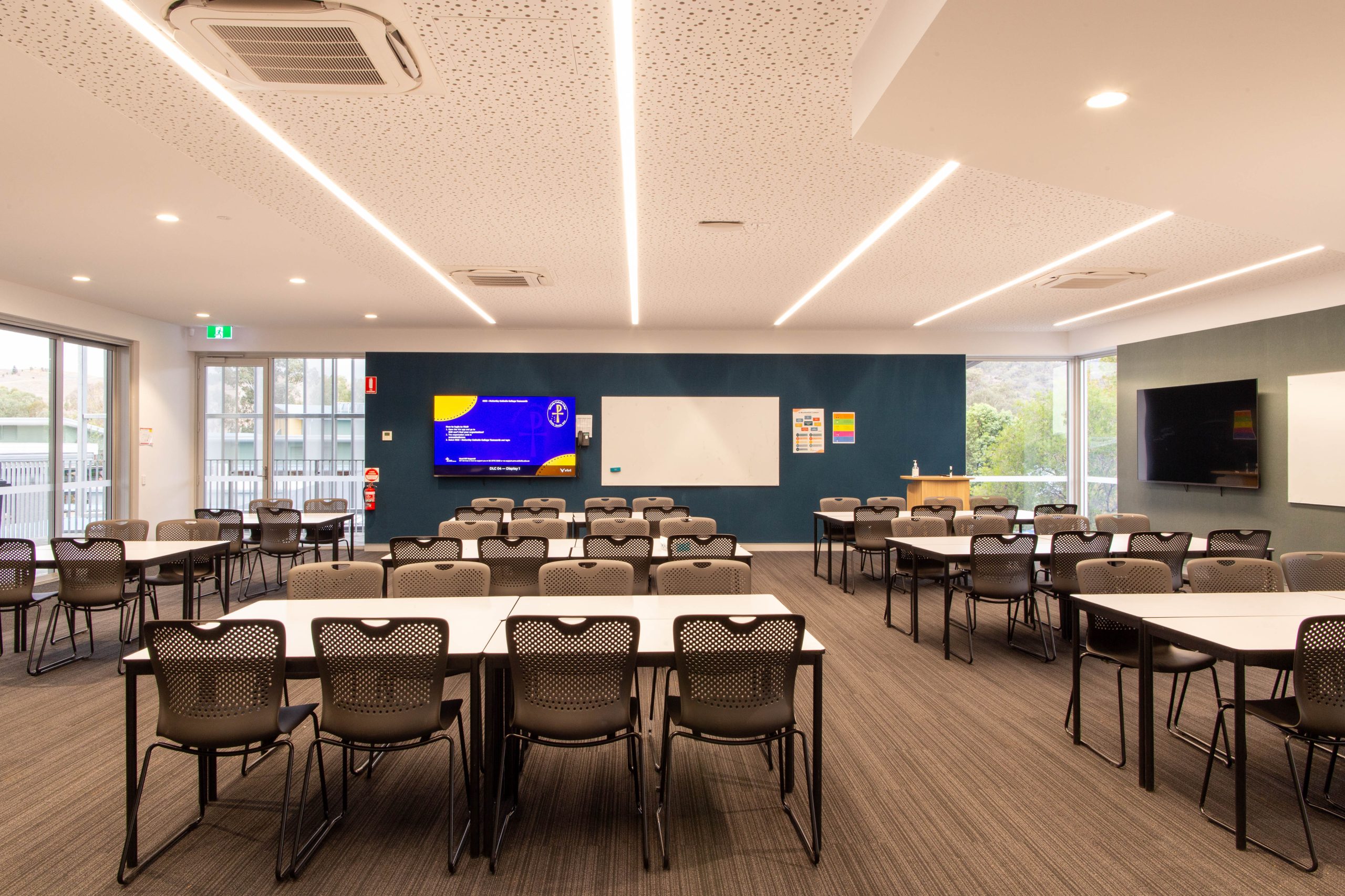 Completion photos of McCarthy College | North Construction
