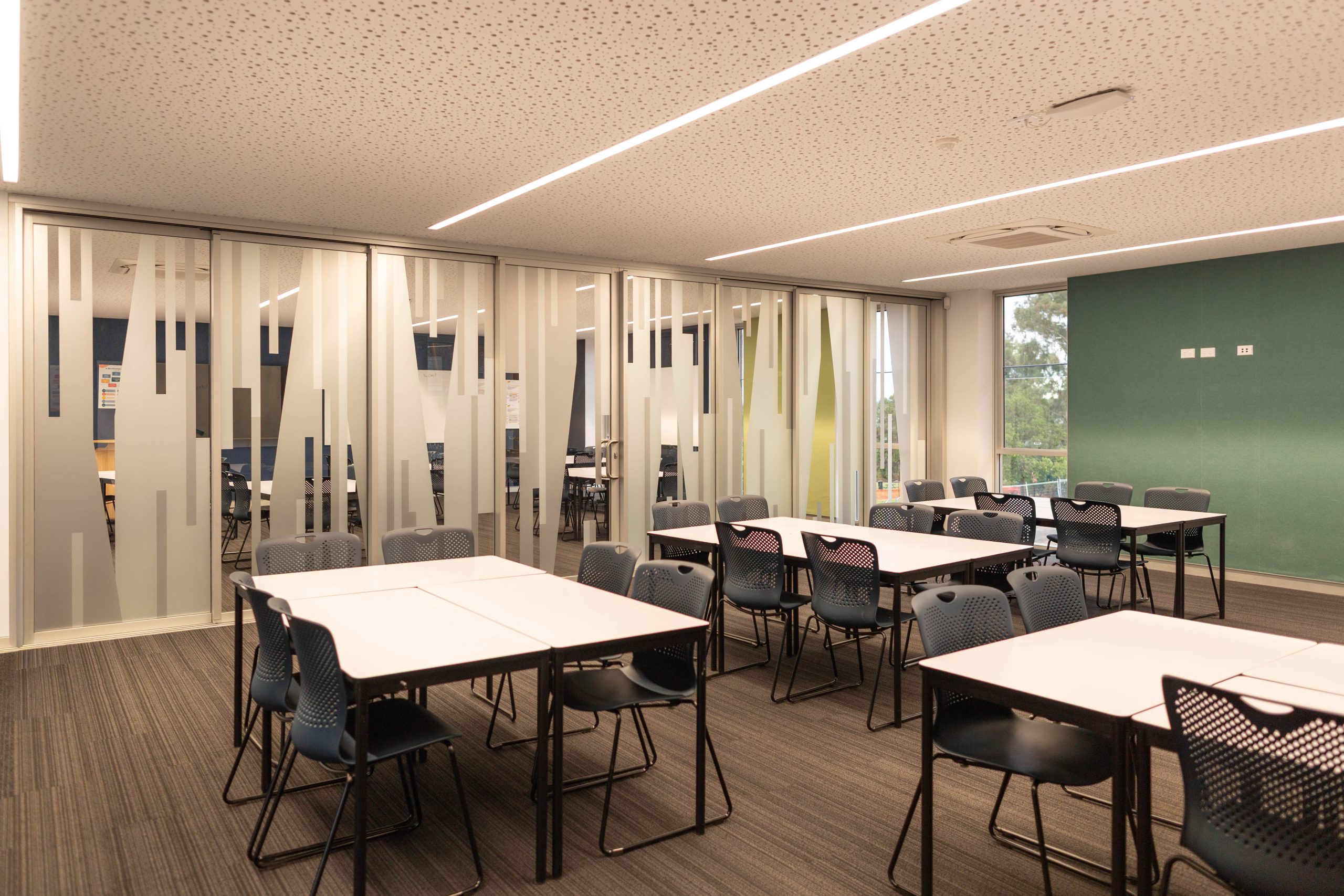 Completion photos of McCarthy College | North Construction