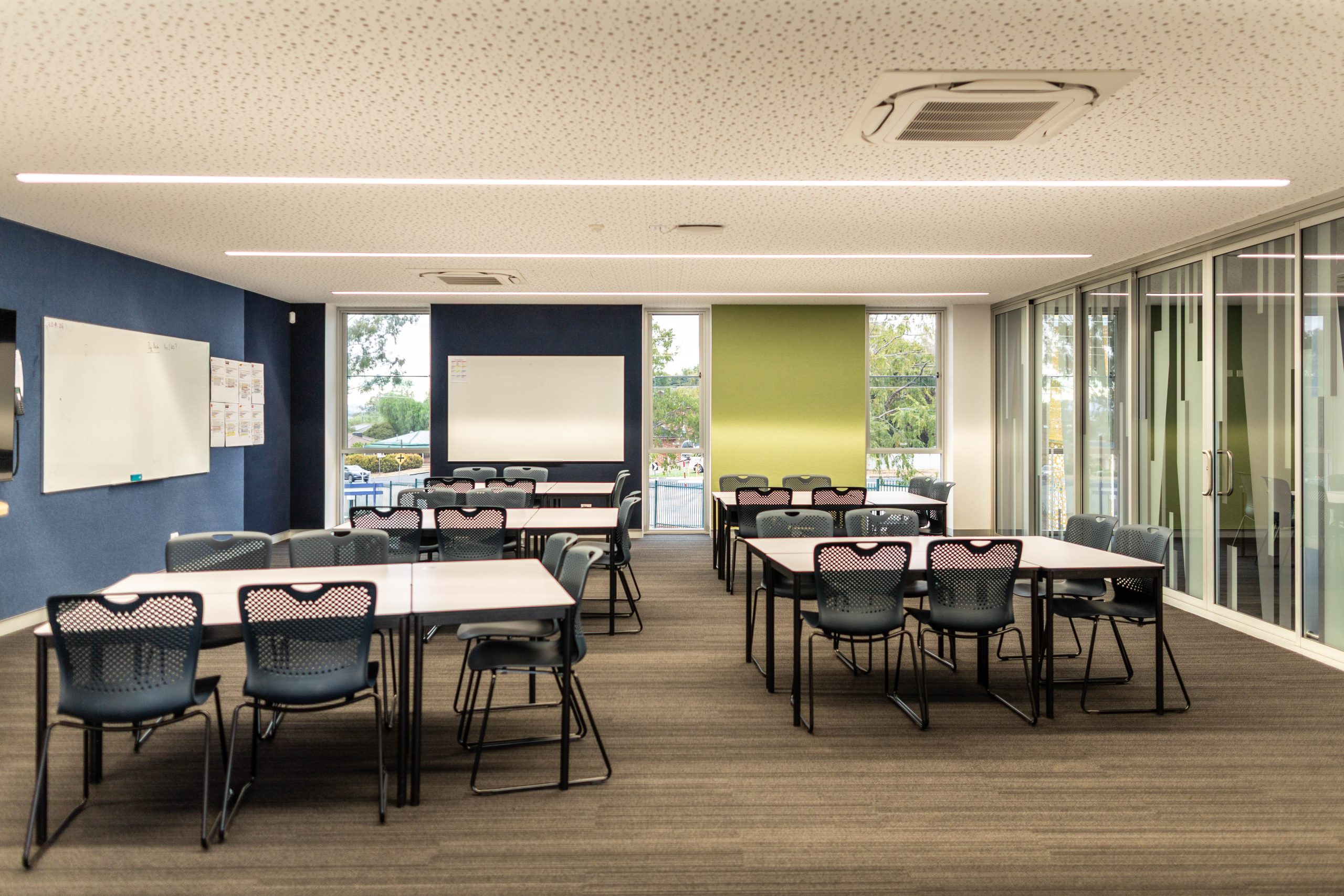 Completion photos of McCarthy College | North Construction