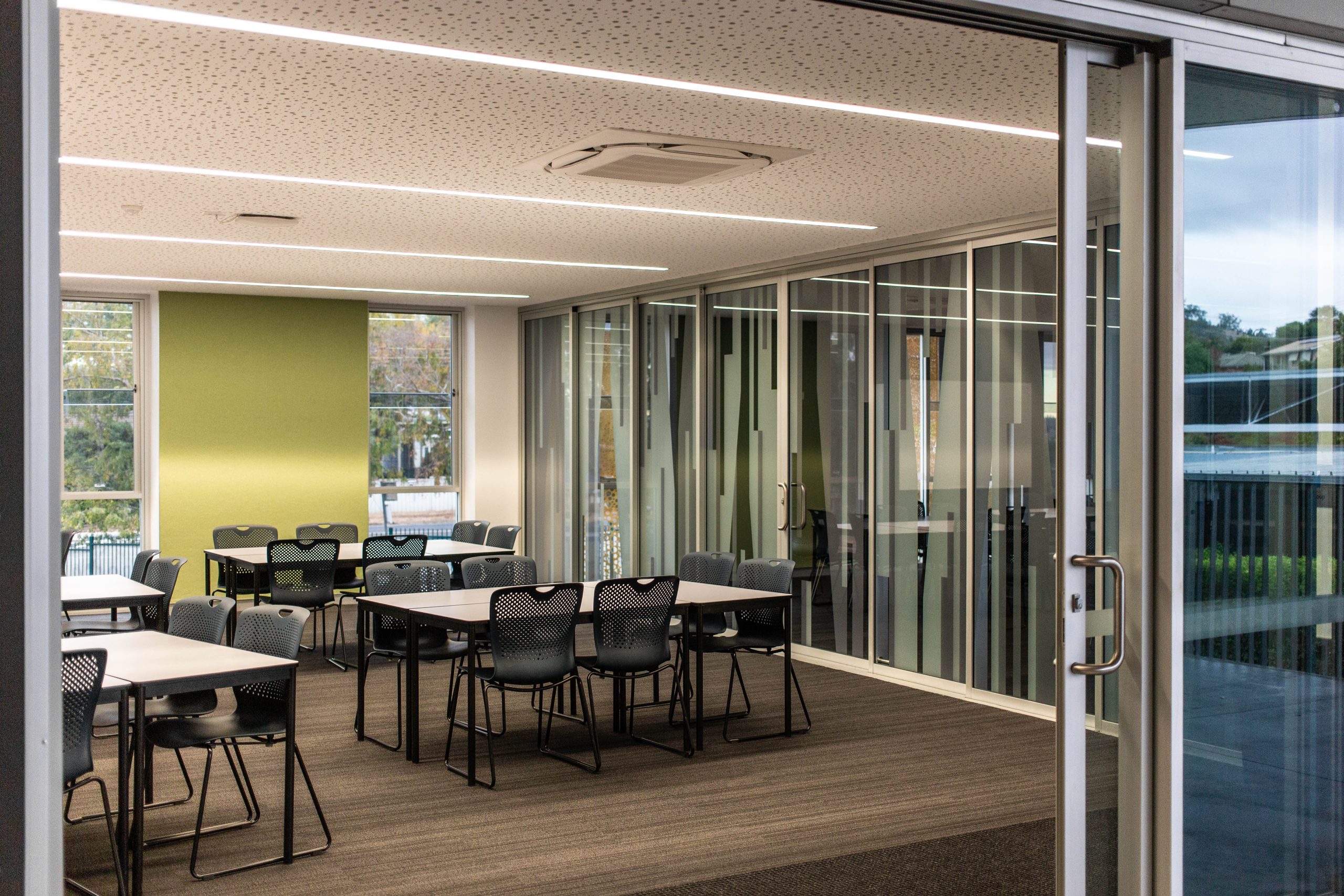 Completion photos of McCarthy College | North Construction
