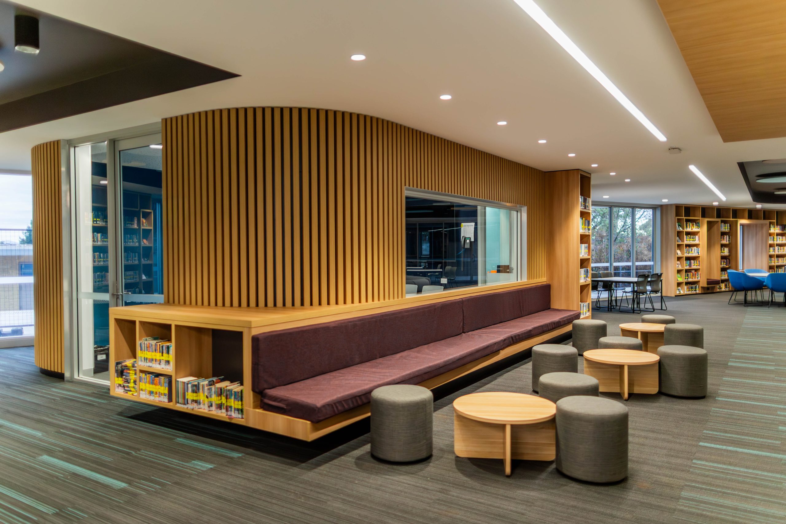 Completion photos of McCarthy College | North Construction