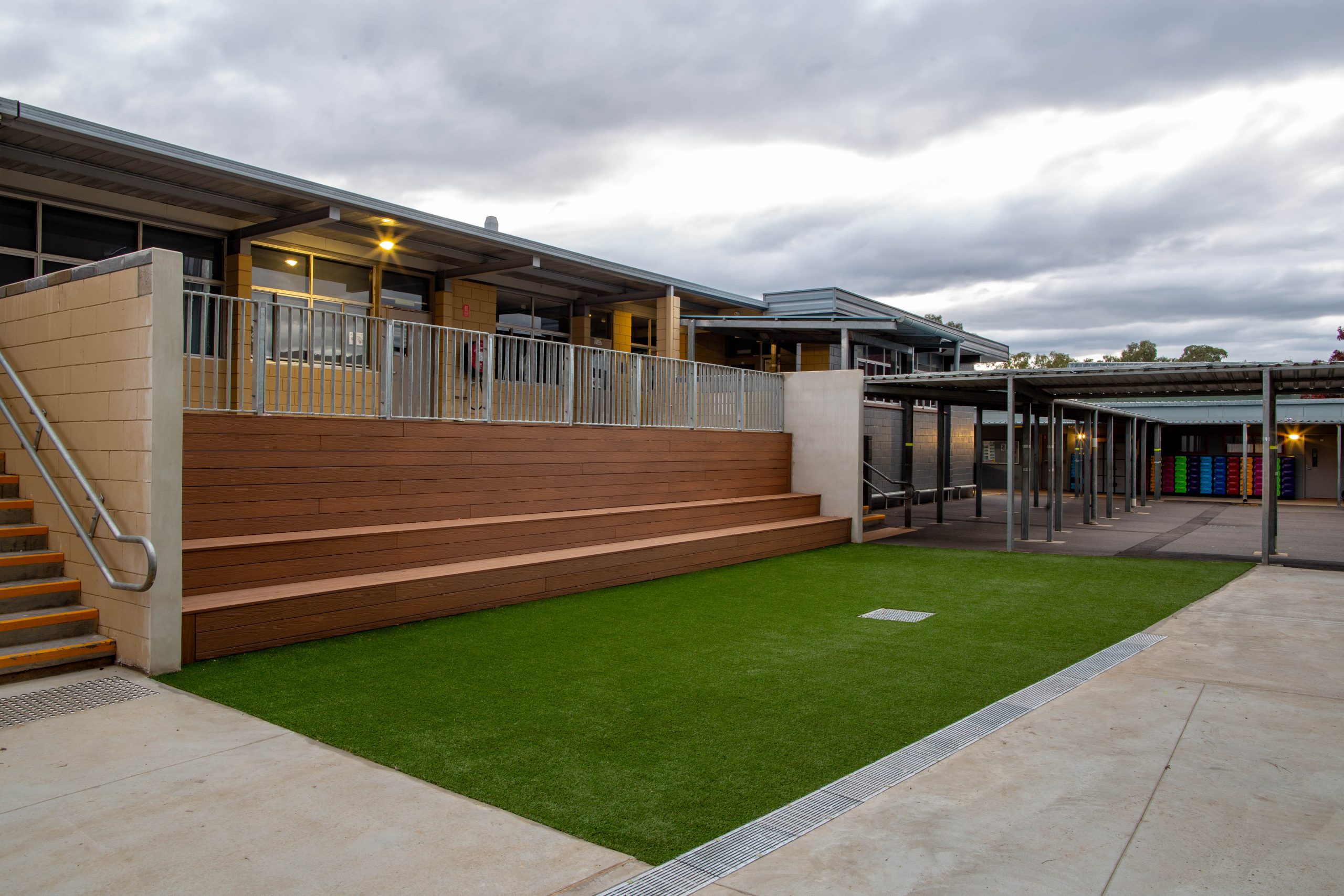 Completion photos of McCarthy College | North Construction