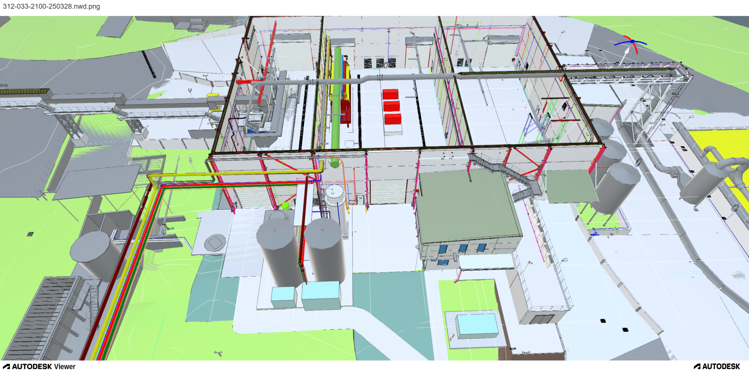 A render of Bindaree Rendering Plant