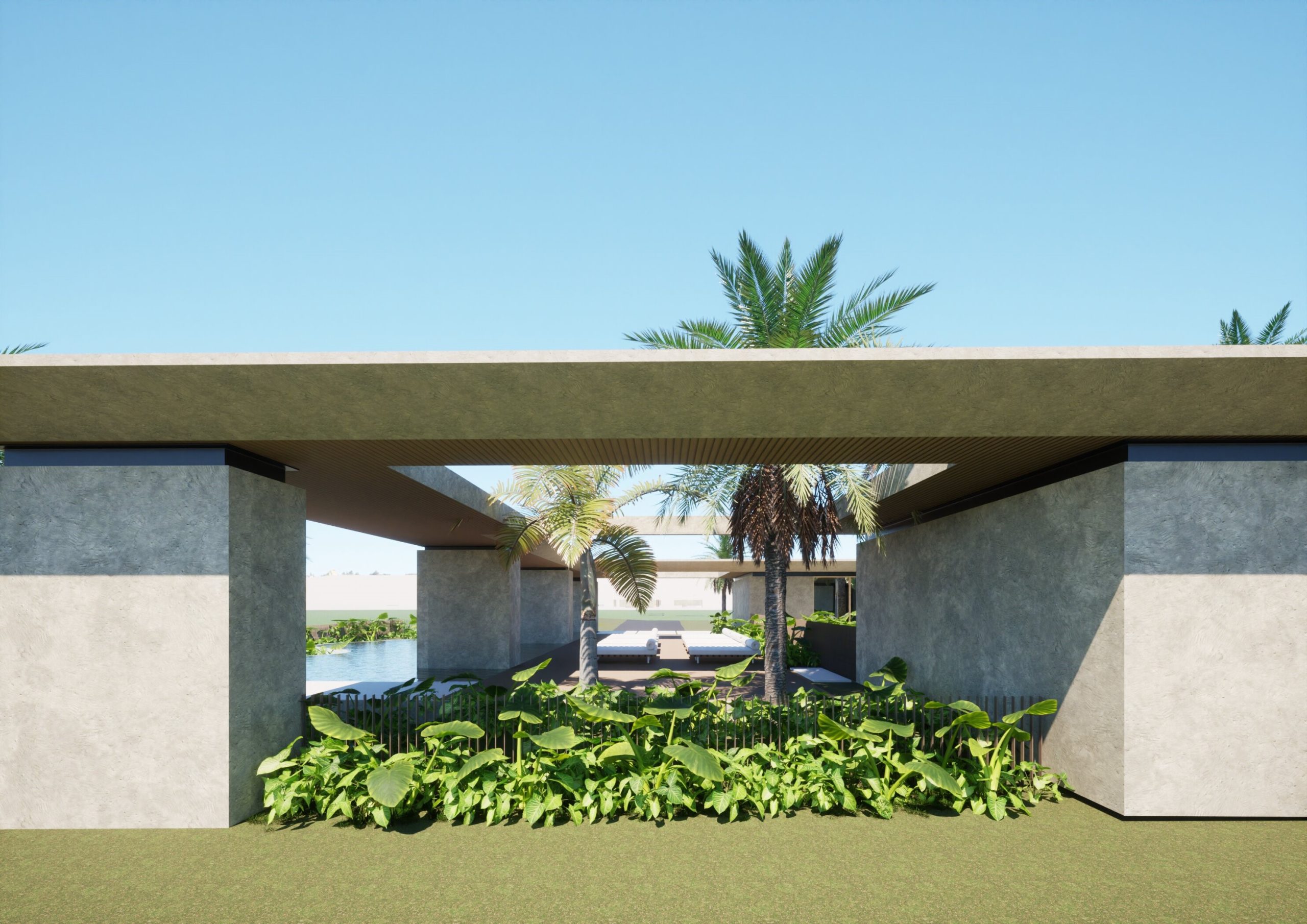 A render of the completed North Construction build of Ingenia Blueys Beach Clubhouse