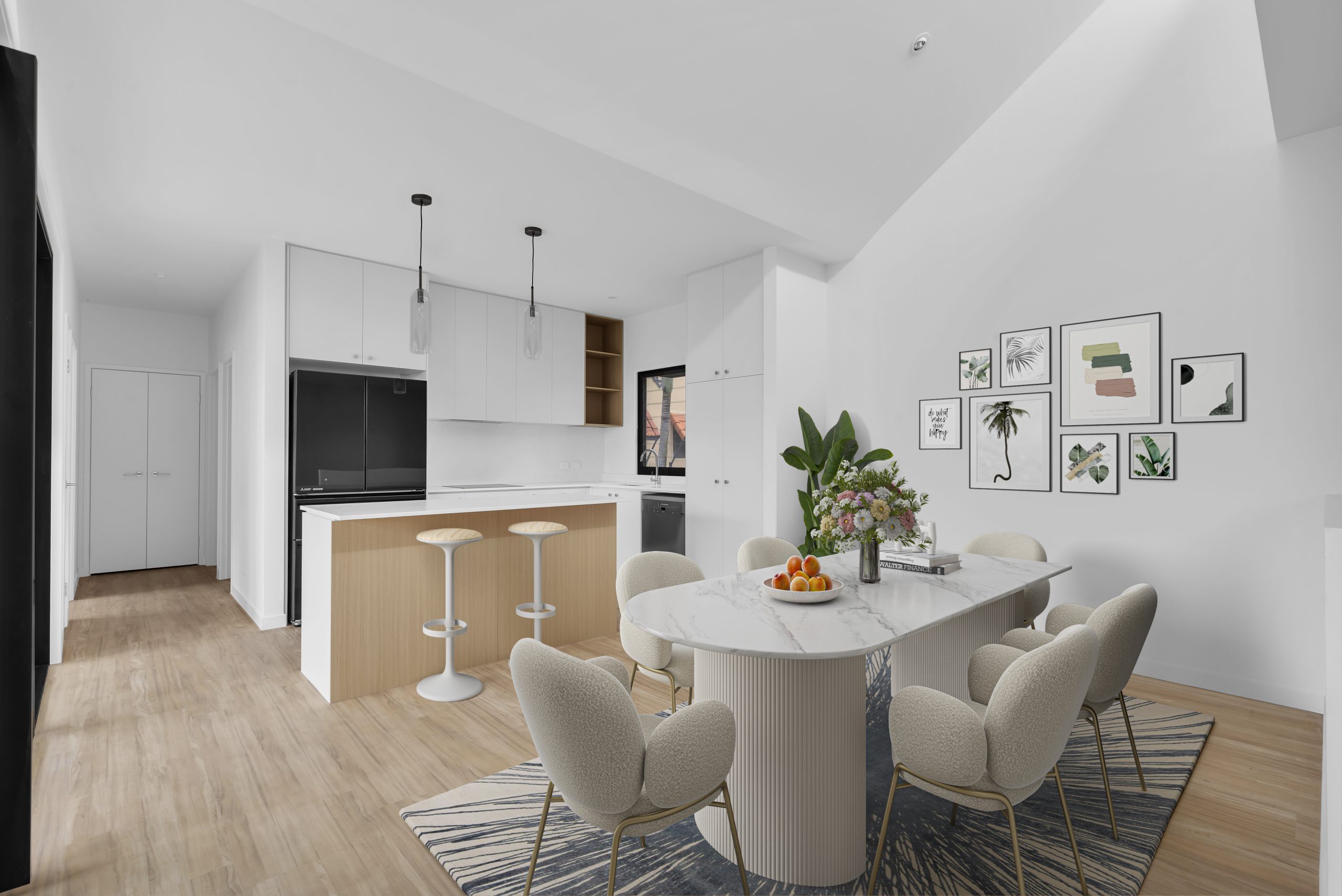 Completed images of the Ashgrove Residence, Madigoo | North Construction