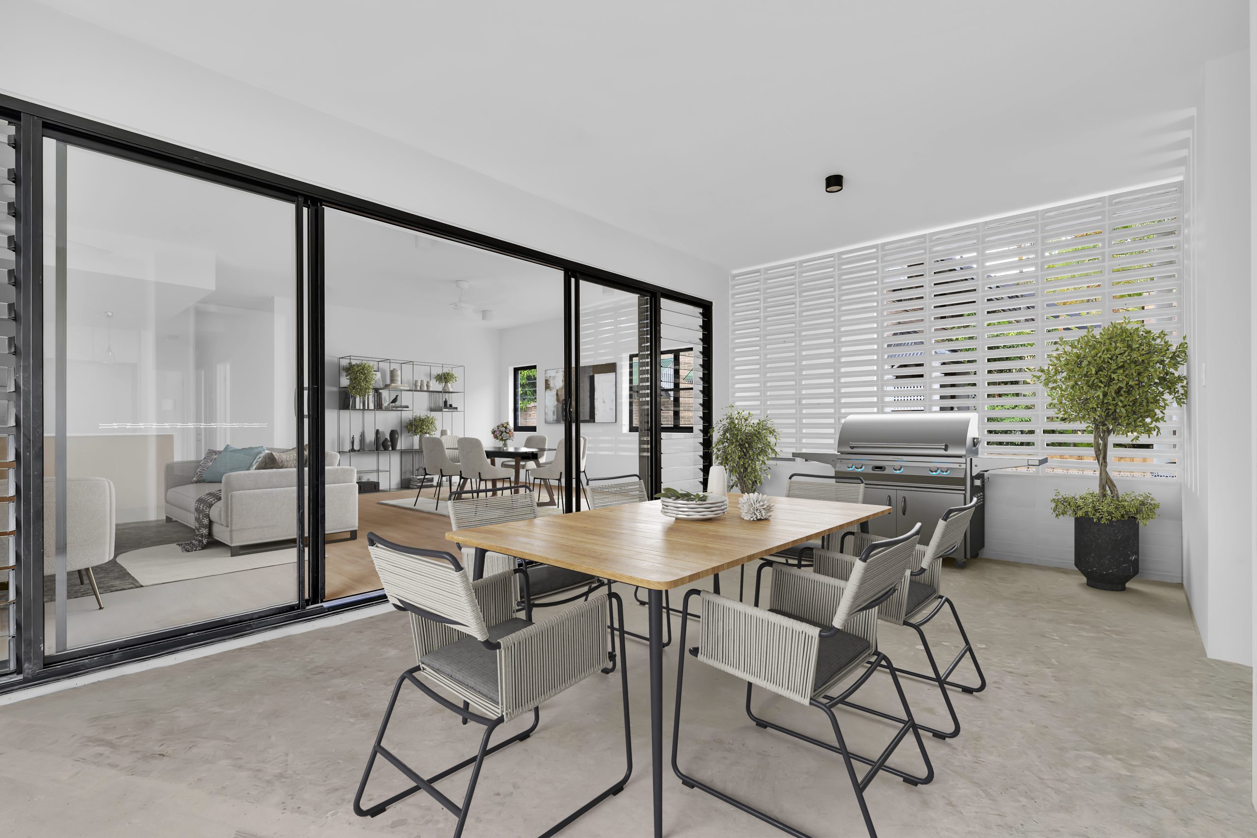 Completed images of the Ashgrove Residence, Madigoo | North Construction