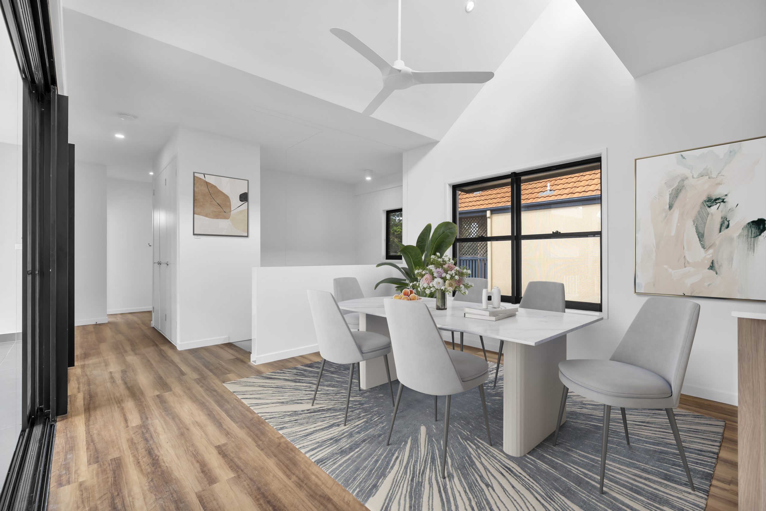 Completed images of the Ashgrove Residence, Madigoo | North Construction